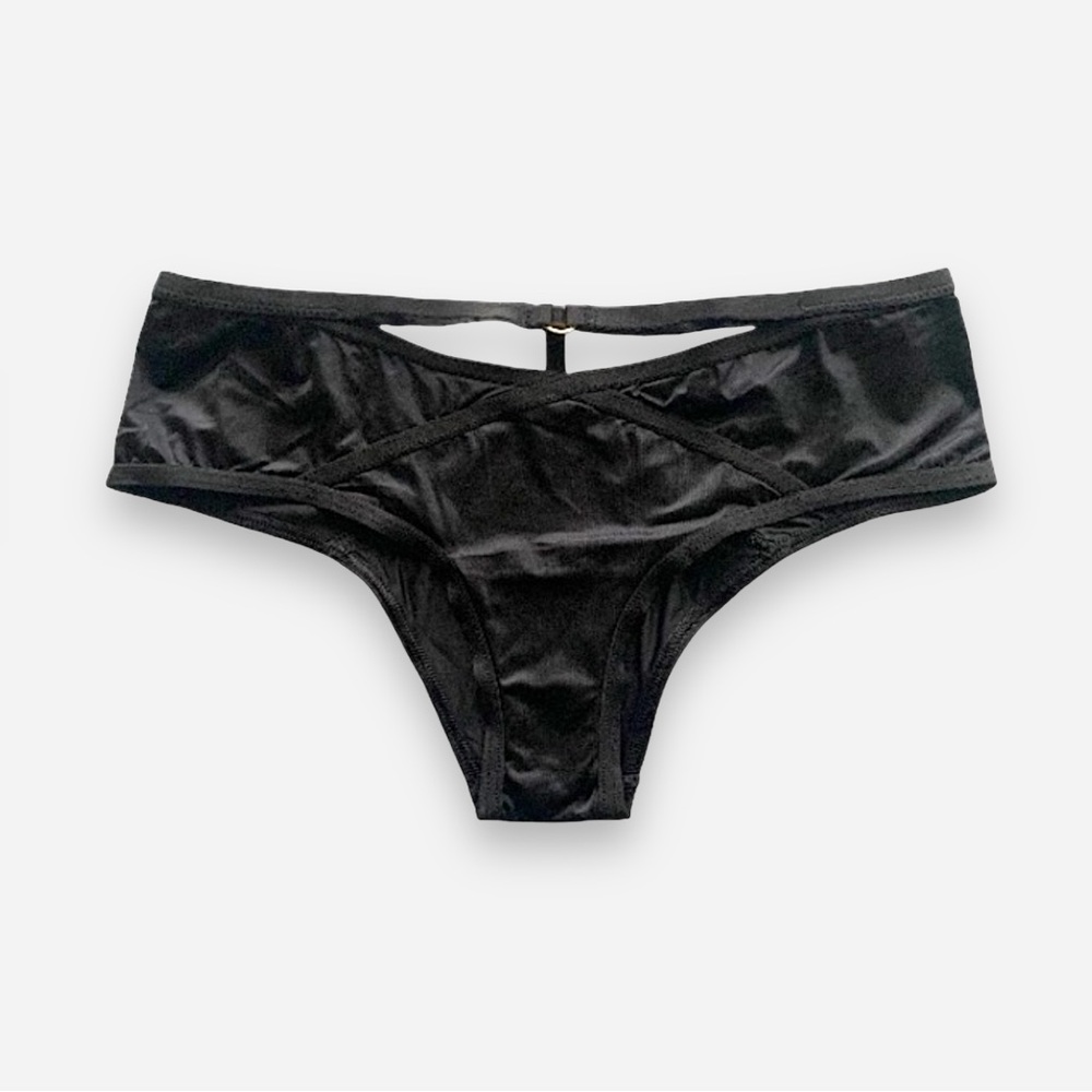 Victoria’s Secret satin cheeky panty M & XL NWT